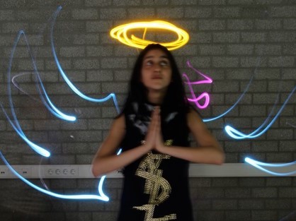 Light Painting Jongeren